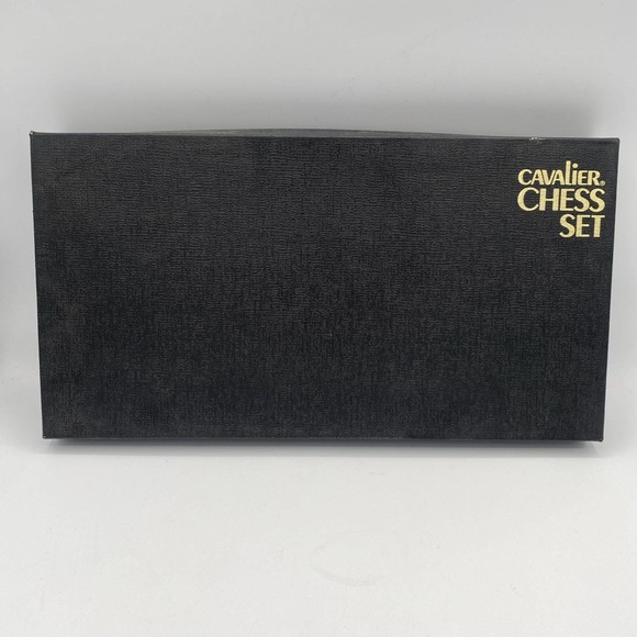 Vintage Cavalier Chess Handcrafted Pacific Games With Manual & Certificate Nice - Picture 14 of 14